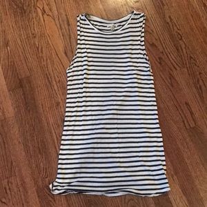 Striped tshirt dress